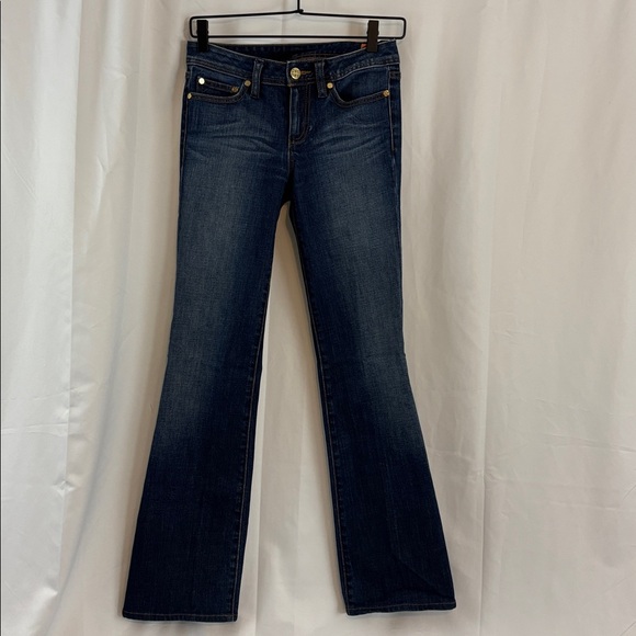 EUC Tory Burch sz25 Classic Tory Bootcut Jeans… - Picture 1 of 7
